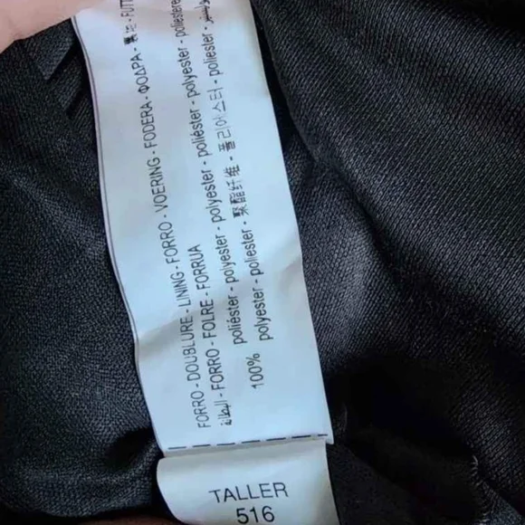 Zara Metallic Chocolate Brown Mini Dress with Sculptural Rose Detail - Picture 7 of 7